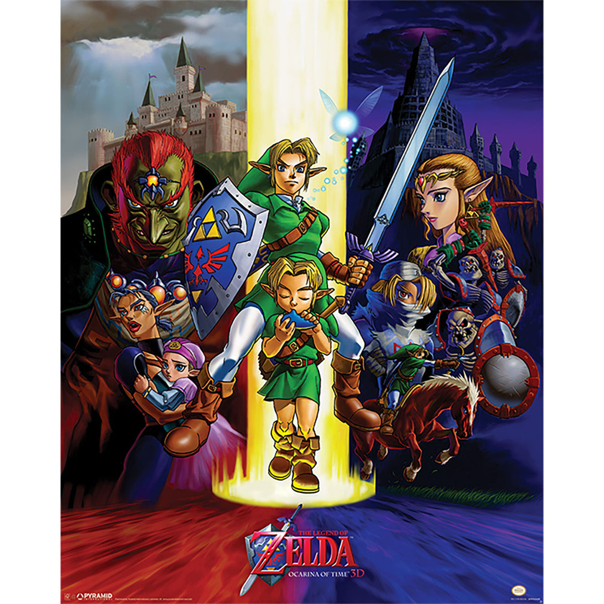 The Legend Of Zelda (Ocarina Of Time) 40x50cm Mini Poster
