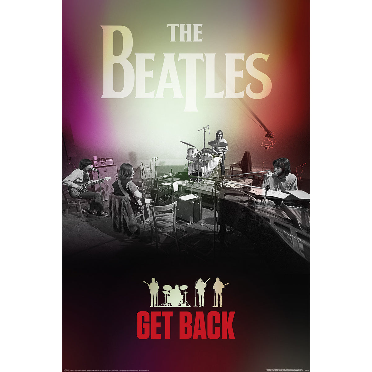 ベ*ク様 激レア！60's THE BEATLES ヴィンテージ・ポスター The Beatles (Get Back) 61x91.5cm Maxi Poster – Pyramid International
