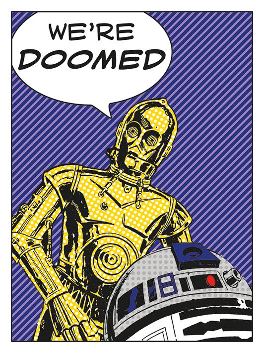 Star Wars (We\'Re Doomed!) 60 X 80Cm Pyramid International