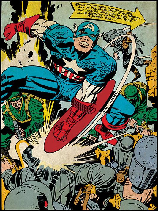 Captain America Soldiers 60x80x2cm Stretched Canvas Print Pyramid captain-america-soldiers-60x80x2cm-stretched-canvas-print-pyramid