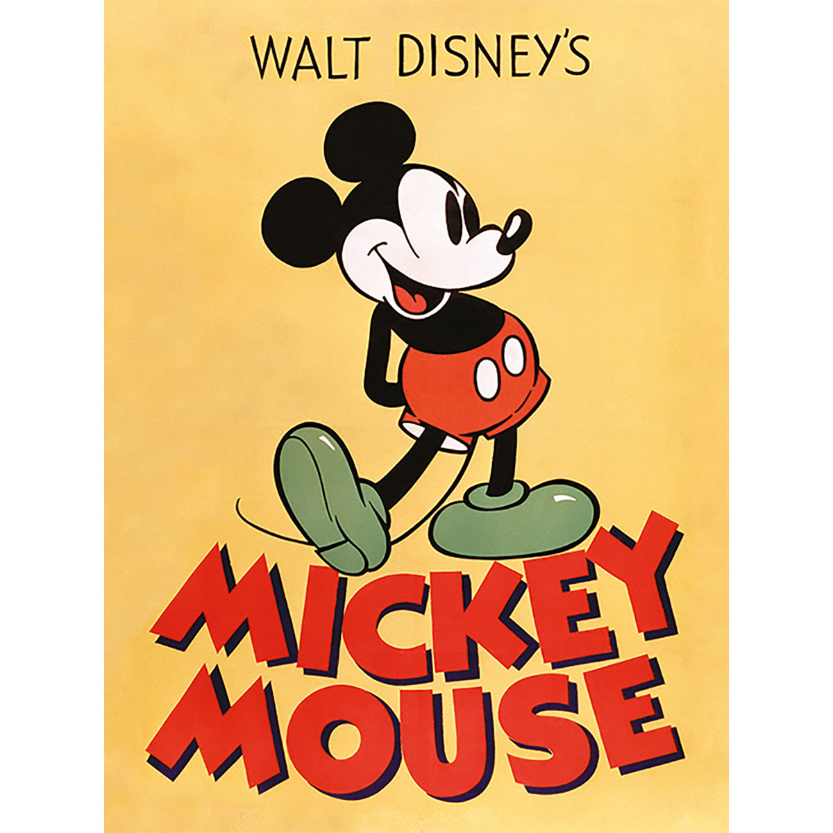 WALT DISNEY'S MICKEY MOUSE アートワーク WALT DISNEY 1988 MICKEY MOUSE PRESENTS Limited Edition