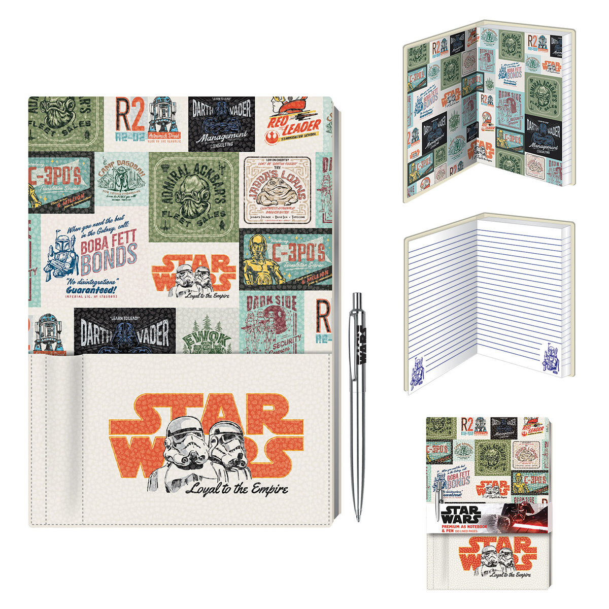 Star Wars A5 Premium Notebook With Pen – Pyramid International