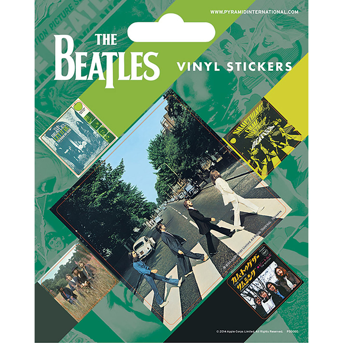 Music Wall Decals 02 In 1 Abbey Road Music Band Vinyl Sticker - Foto 7