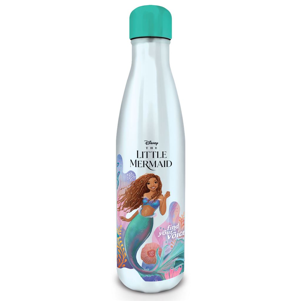 The Little Mermaid 19oz/540ml Metal Drinks Bottle