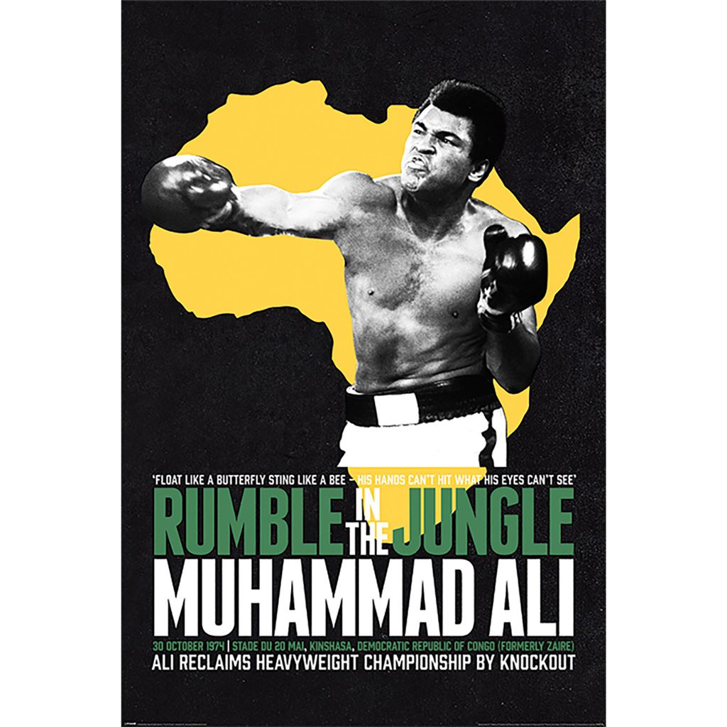 Muhammad Ali (Rumble In The Jungle)  61 X 91.5cm Maxi Poster