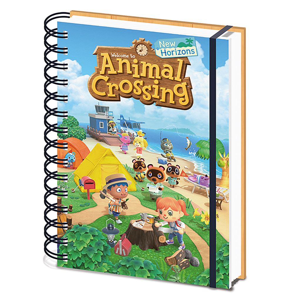 ANIMAL CROSSING (NEW HORIZONS) 3D NOTEBOOK