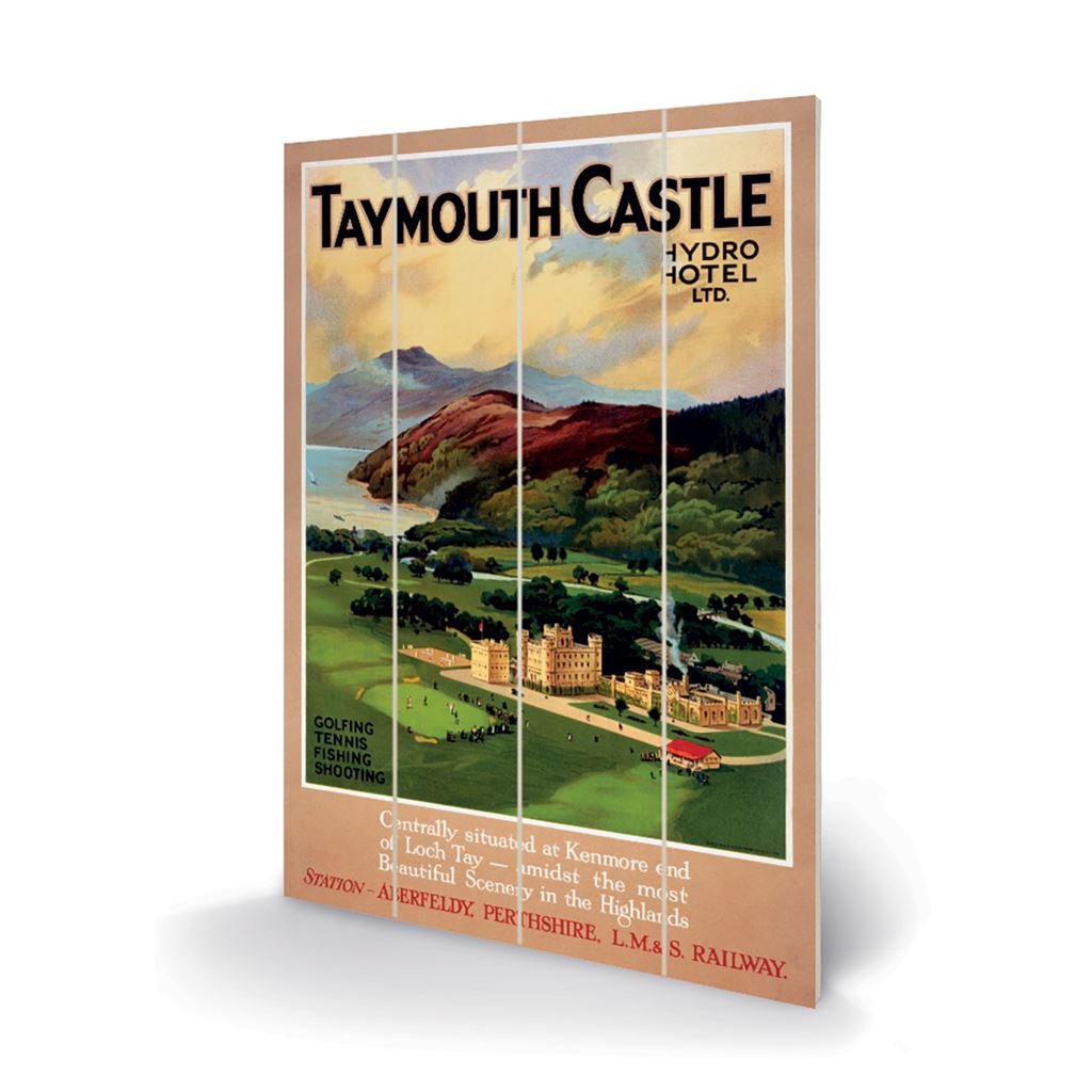 Taymouth Castle 40 x 59cm