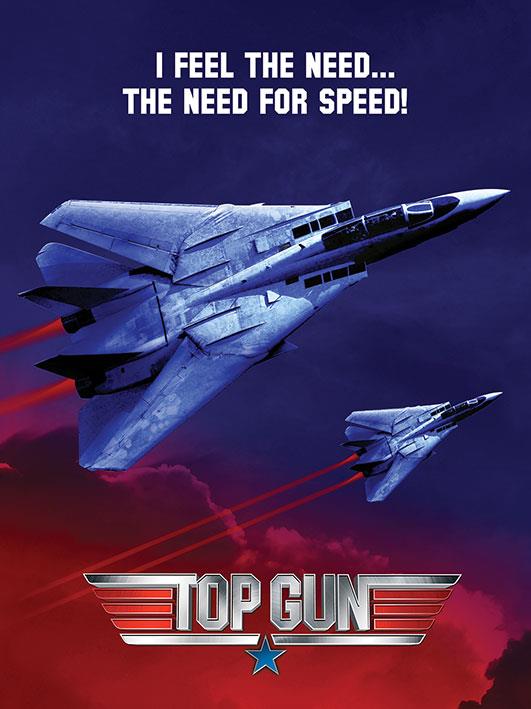 TOP GUN (NEED FOR SPEED JETS) 60X80