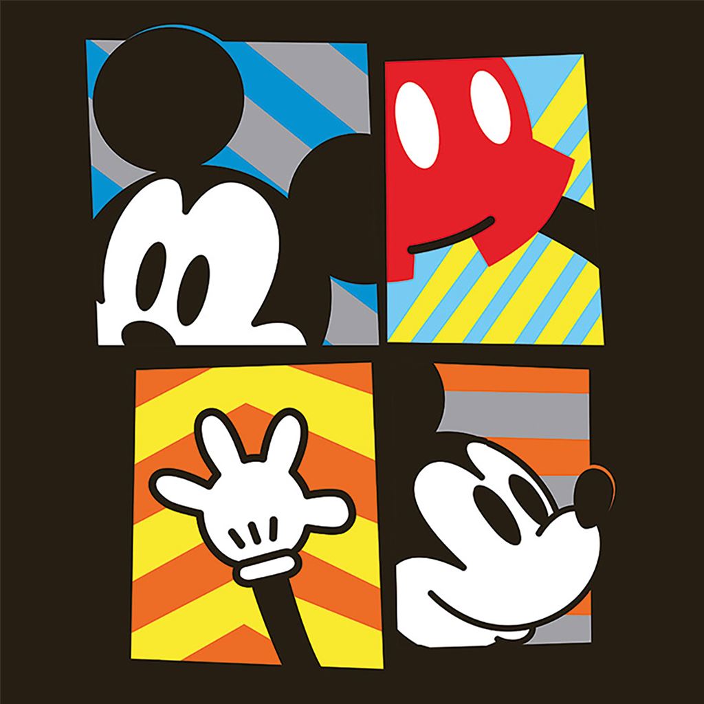 MICKEY MOUSE (FRAMED) 40X40