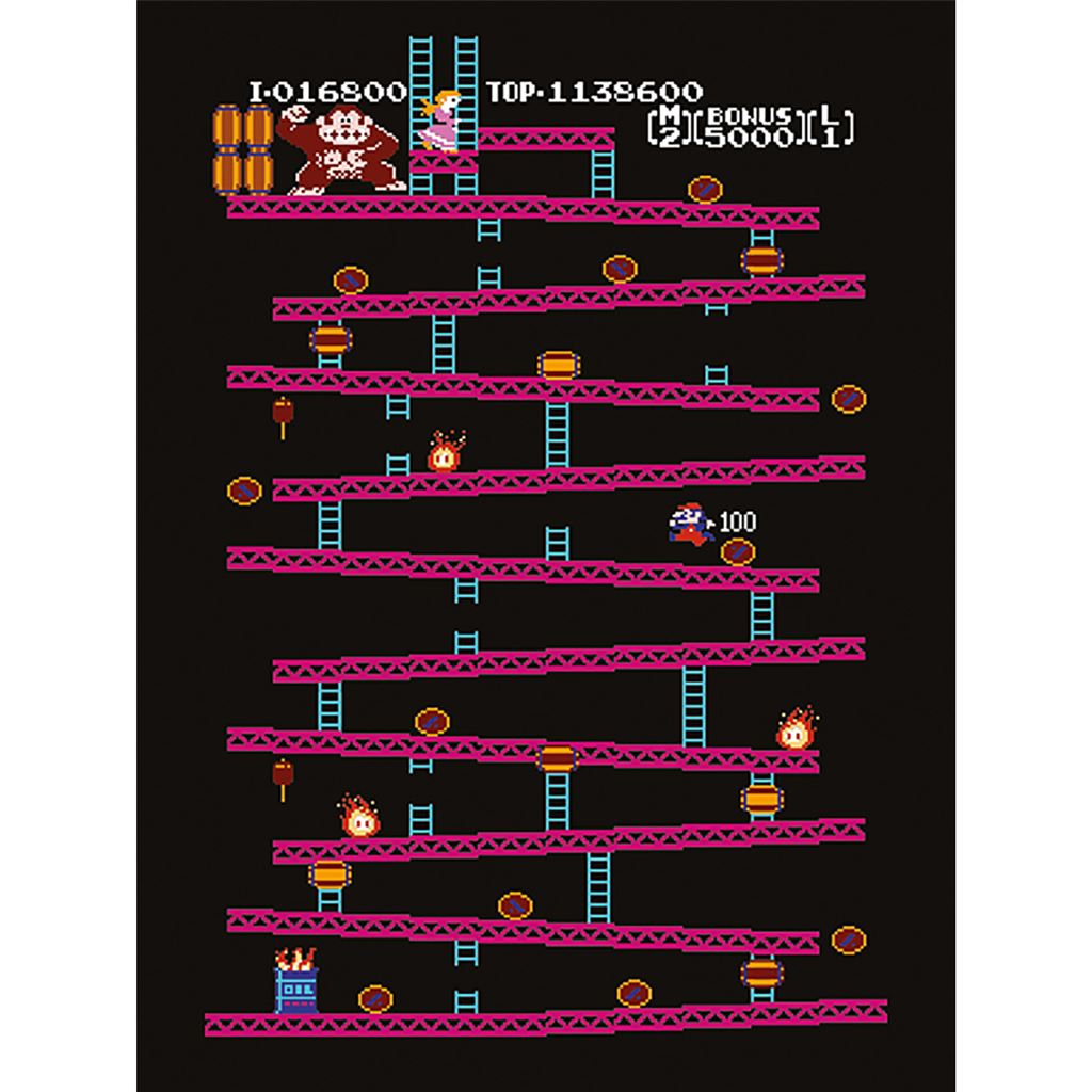 DONKEY KONG (NES) - 60X80