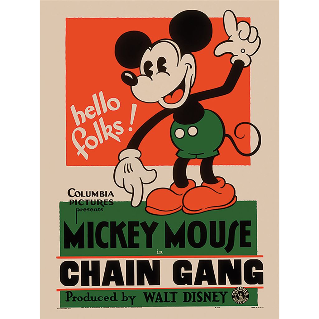 MICKEY MOUSE (CHAIN GANG) - 60X80