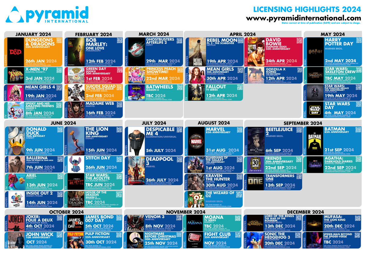 Embark on a Cinematic Adventure in 2024! – Pyramid International