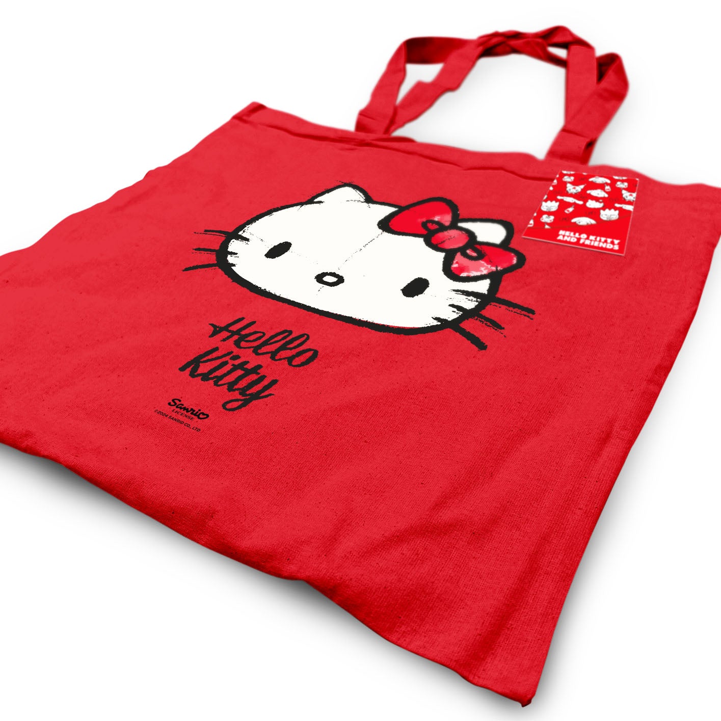 Hello Kitty (Drawn) Red Tote Bag – Pyramid International