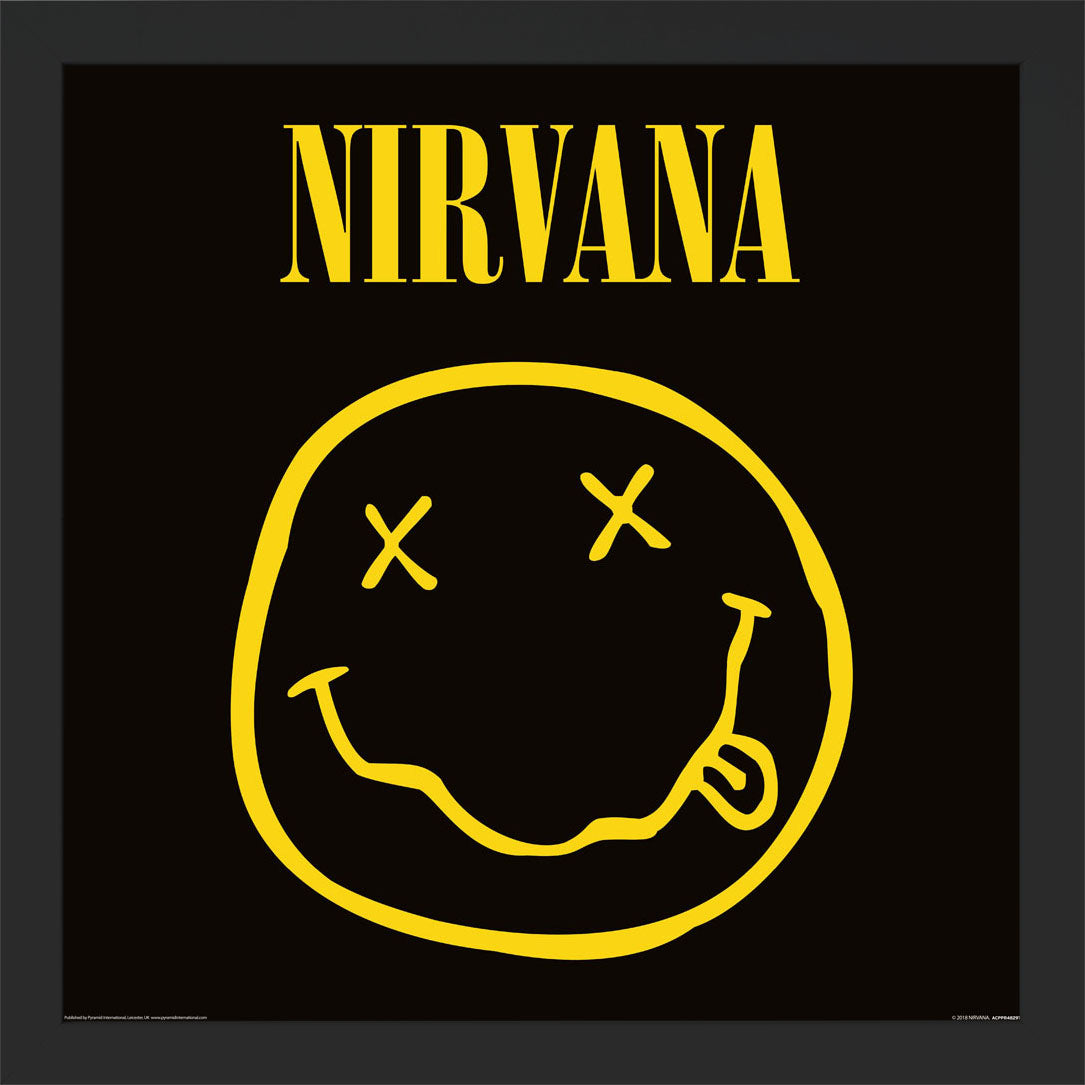 Madeworn Nirvana Smiley Tee in Pigment Madeworn Nirvana Smiley Tee in Pigment