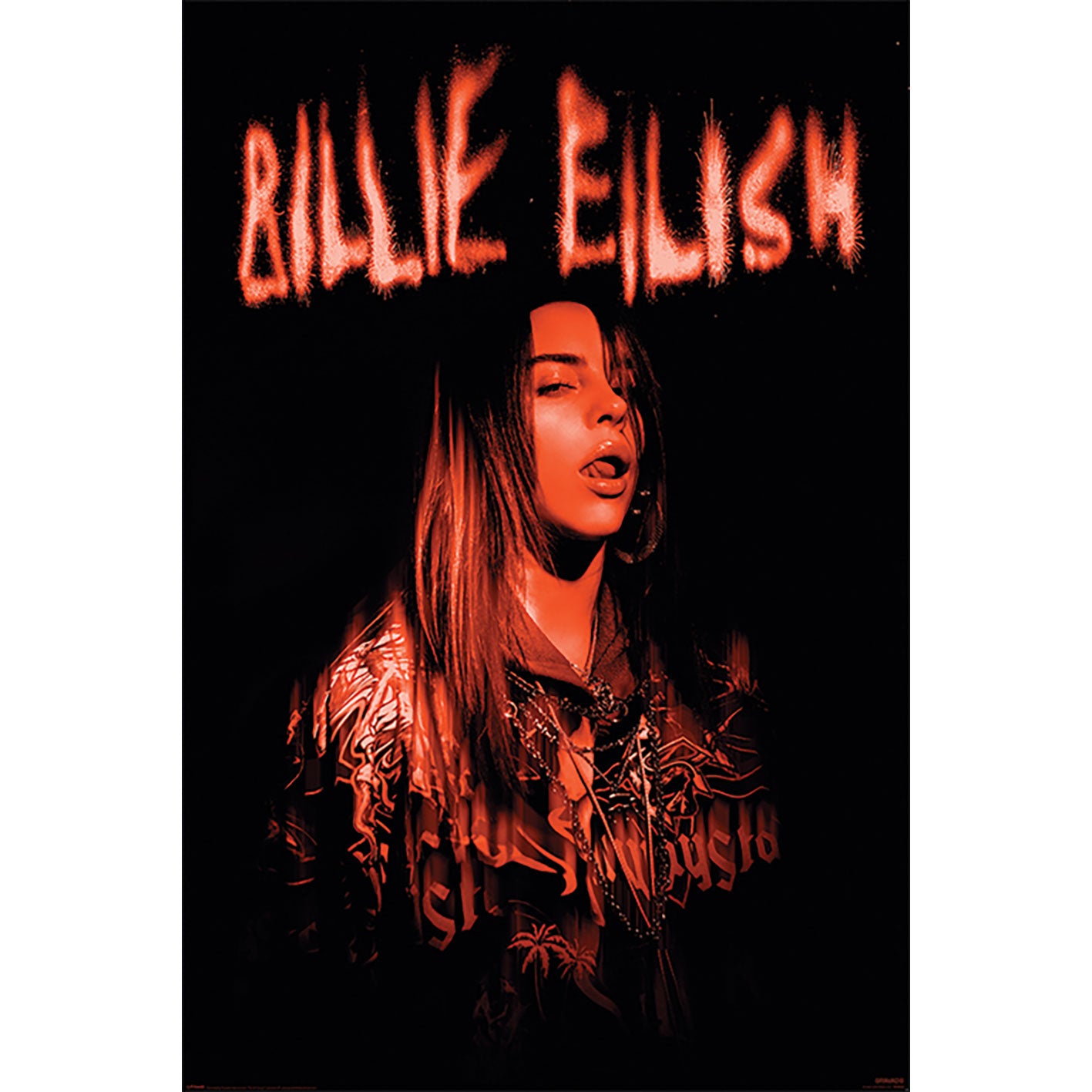 Billie Eilish ポスター 布 Billie Eilish 来日公演グッズ 布ポスター - メルカリ
