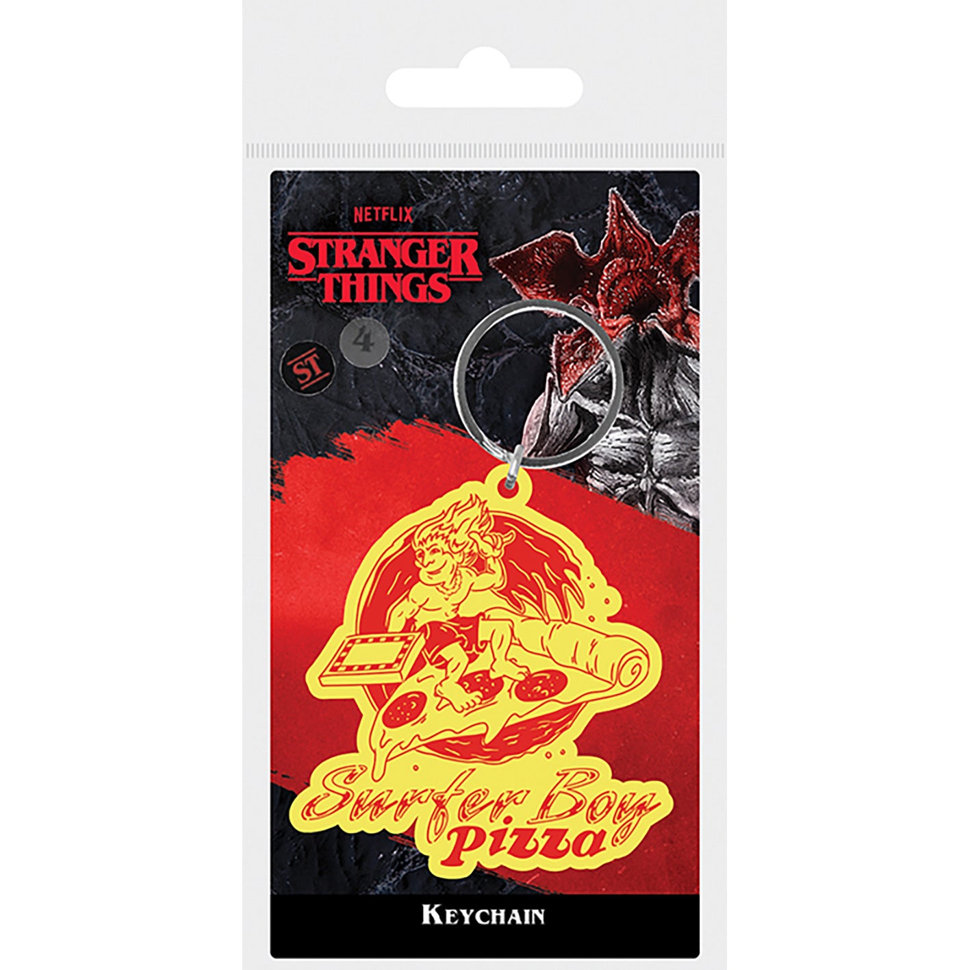 Stranger Things 4 Rubber Keychain – Fireball Him Official Licensed 6 Cm Keyring - View #5