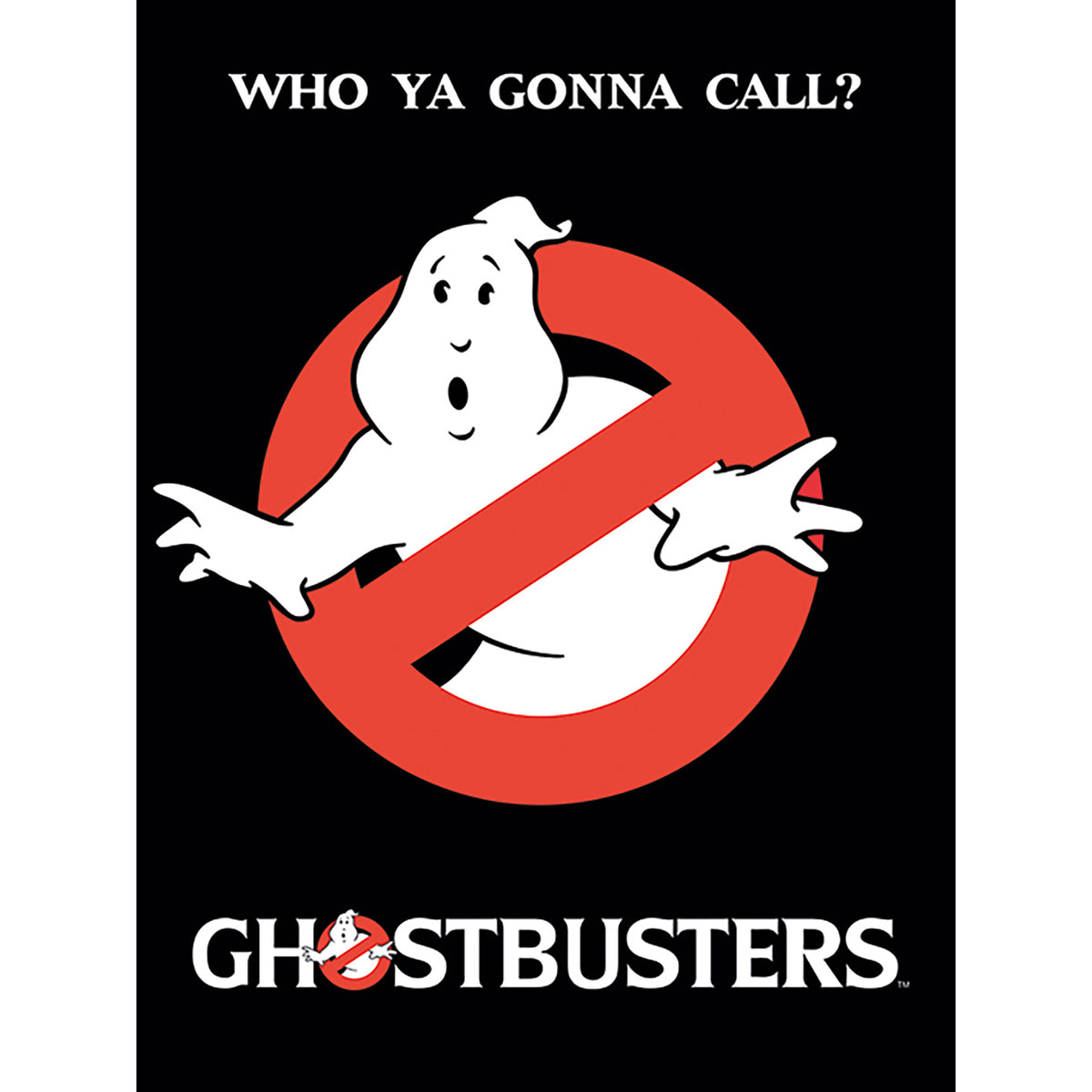 Ghostbusters (Logo - Who Ya Gonna Call?) 60x80x4cm Stretched Canvas Pr –  Pyramid International
