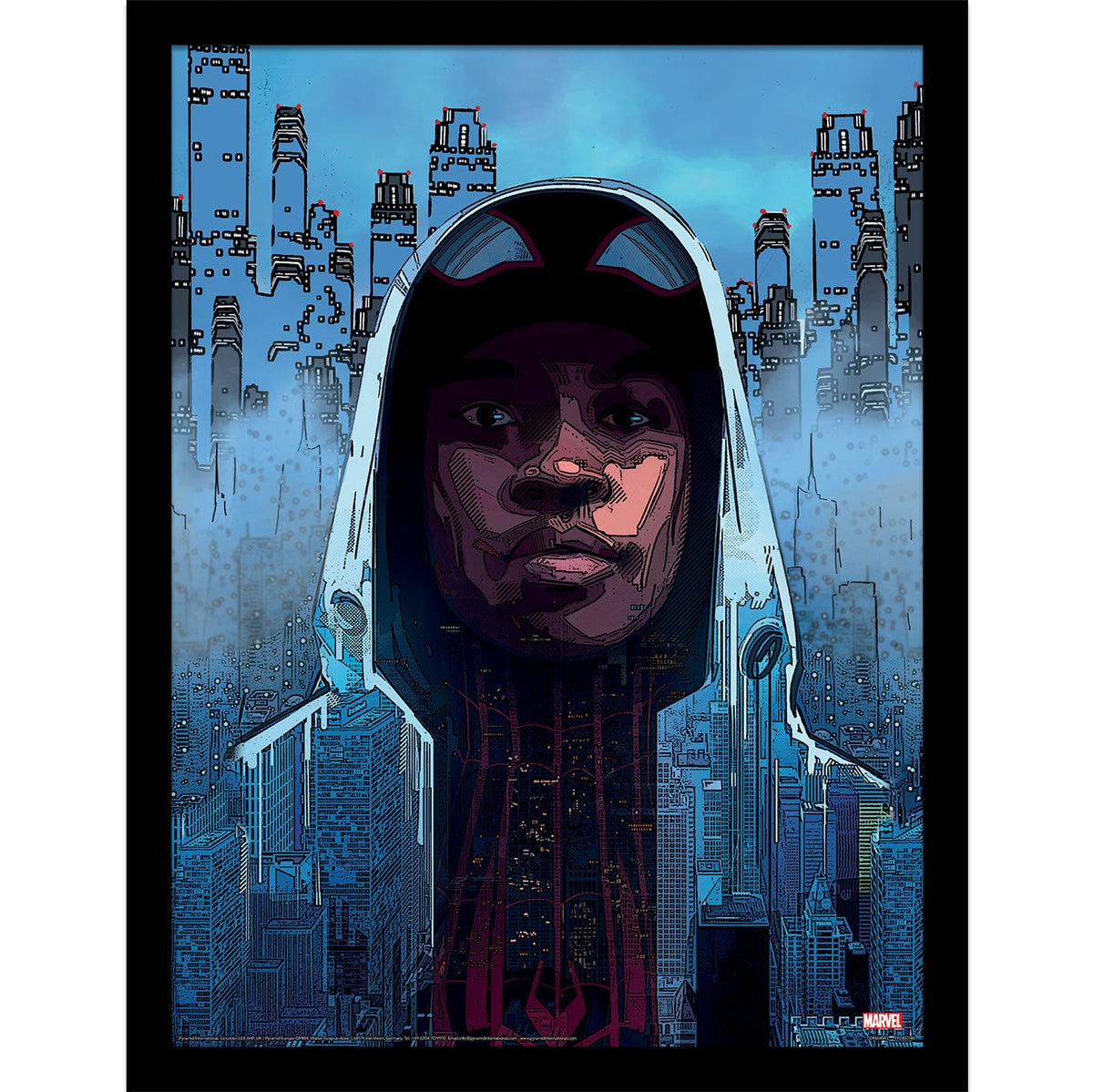 Marvel (Miles Morales - Salman) 30X40 Amazon - Princes Trust – Pyramid ...
