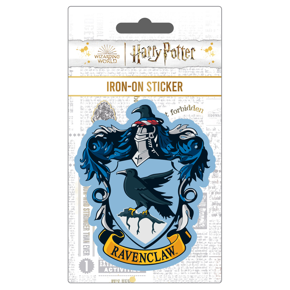 Harry Potter (Colourful Crest Ravenclaw) Iron-On Sticker – Pyramid ...