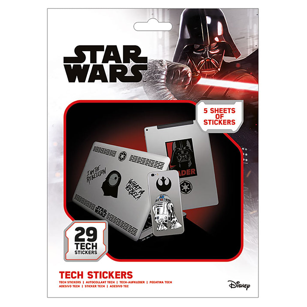 Star Wars (Force) Tech Sticker Pack – Pyramid International