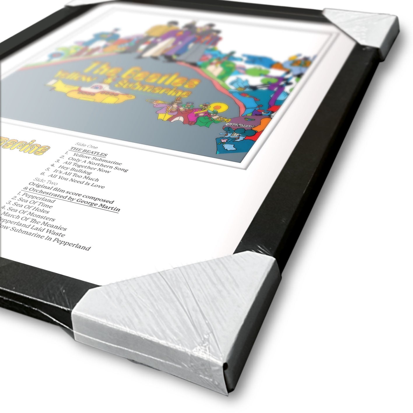 The Beatles (Yellow Submarine) Framed 30x40cm Print – Pyramid