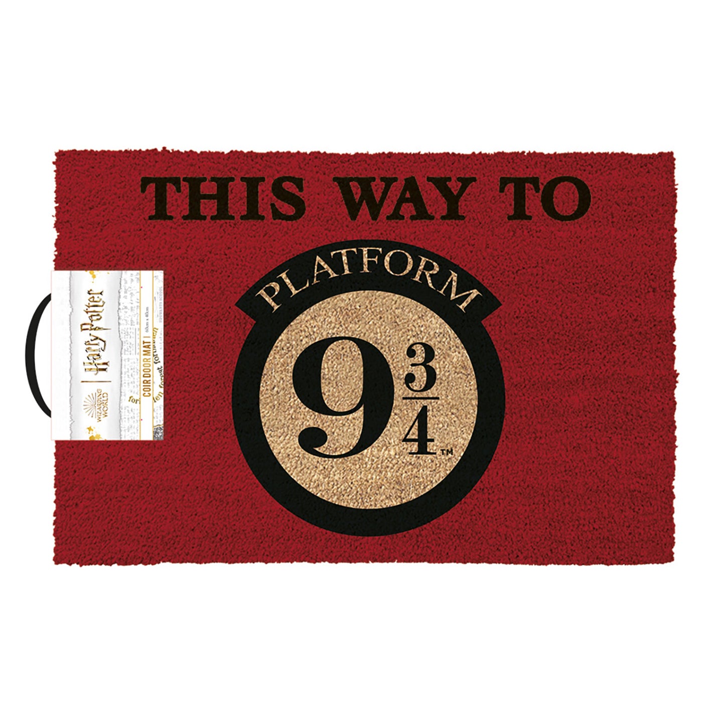 Кокосовый придверный коврик Harry Potter This Way To Platform 9 3/4 GP86378