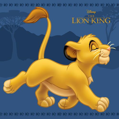 The Lion King (Strolling Simba) 30X30 – Pyramid International