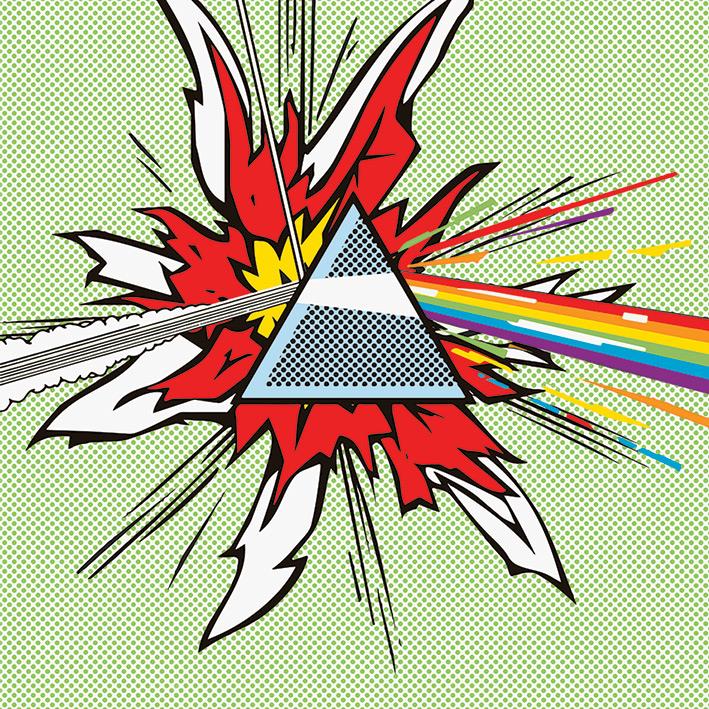 Poster Pink Floyd Incorniciato | Concert Edition 1966 Marquee Club | Stampa 30x40 Cm Con Cornice Nera | Ufficiale Pyramid