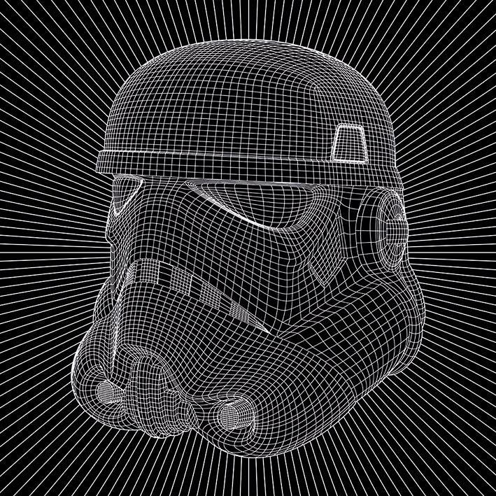 Star Wars (Stormtrooper Wire) 60X60 – Pyramid International