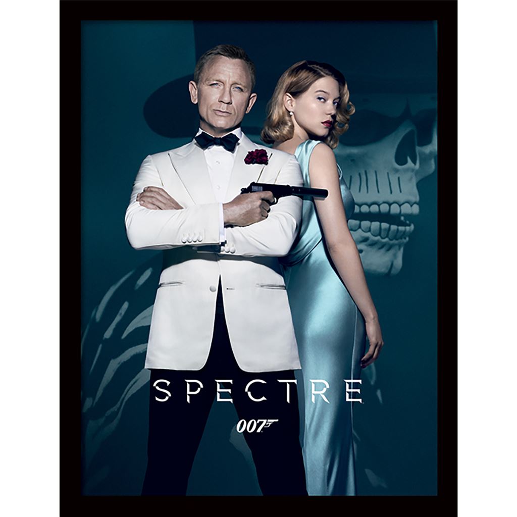 James Bond (Spectre One Sheet) Framed 30x40cm Print – Pyramid