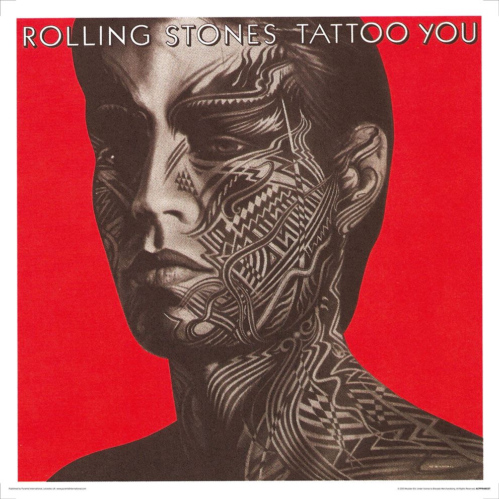 FRAMED THE ROLLING STONES (TATTOO YOU)