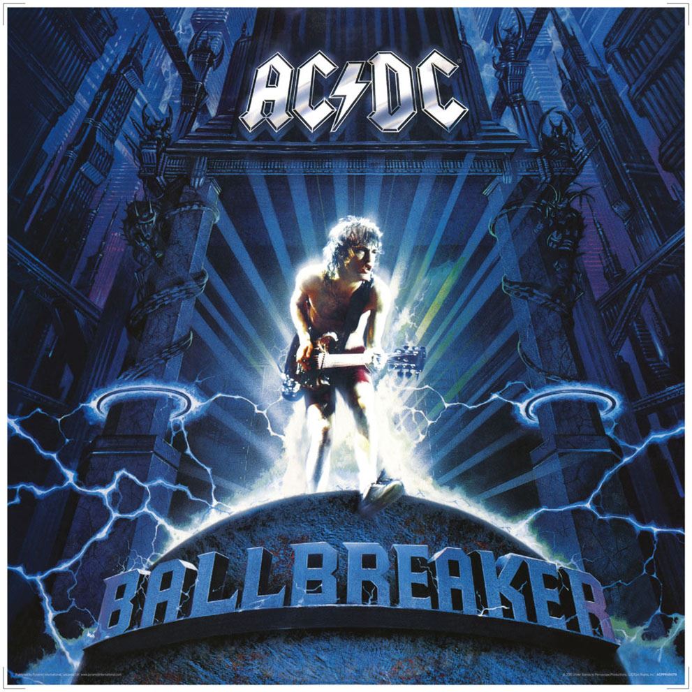 AC/DC (Ballbreaker) 12" Album Cover Print (Loose)