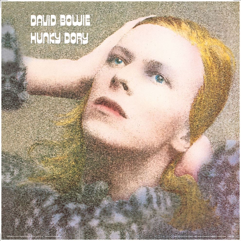 David Bowie (Hunky Dory) 12" Album Cover Print (Loose)