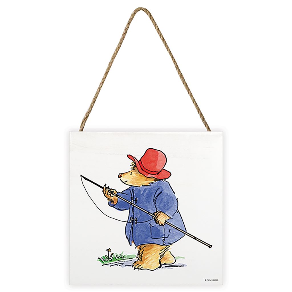 Pyramid International Opera d'arte dell'orso Paddington (Look After This Bear) 20 cm x 20 cm x 3 cm Woodblock con cordino per appenderlo, prodotto ufficiale, blu, oro, rosso Pyramid International Opera d'arte dell'orso Paddington (Look After This Bear) 20 cm x 20 cm x 3 cm Woodblock con cordino per appenderlo, prodotto ufficiale, blu, oro, rosso