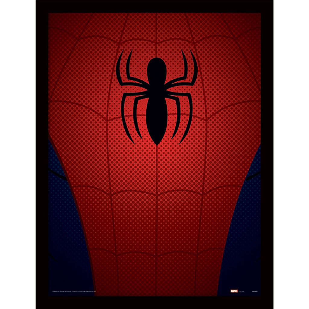 Ultimate Spider-Man (Spider-Man Torso) 30 x 40cm Collector Print (Framed)