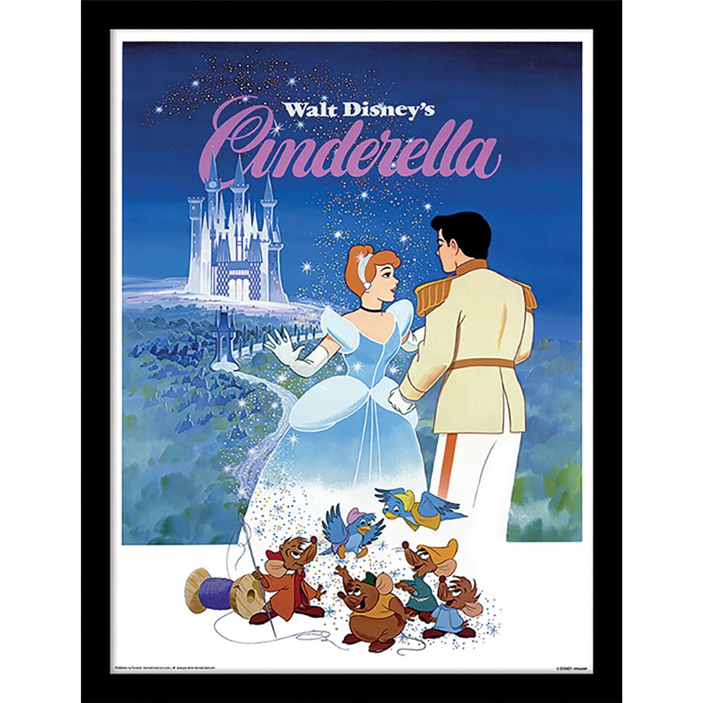 Cinderella 30 x 40cm Collector Print (Framed)