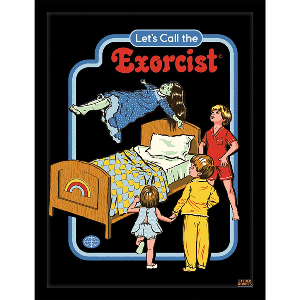 Steven Rhodes (Let's Call the Exorcist) 30 x 40cm Collector Print (Framed)