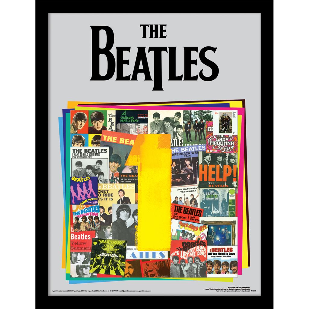 The Beatles (Albums) 30 x 40cm Collector Print (Framed)