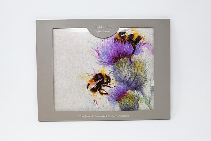 Jane Bannon (Bees on Thistle) Work Surface Protector
