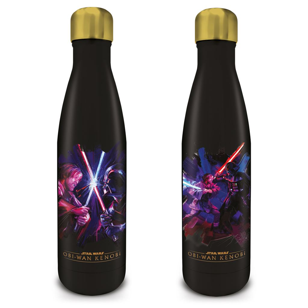 Star Wars (Obi Wan Kenobi) 19oz/540ml Double Walled Metal Drinks Bottle