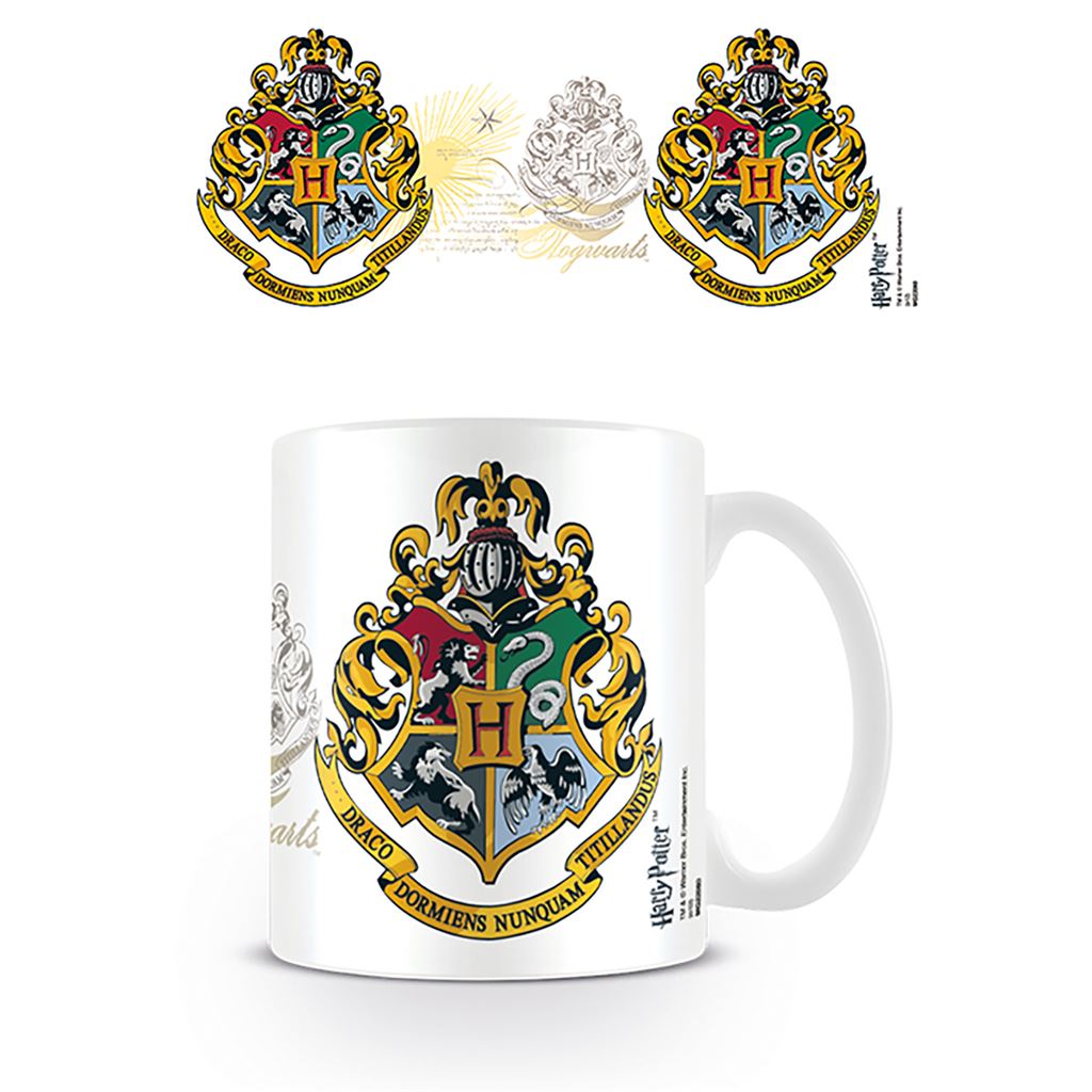 Harry Potter Hogwarts Crest Wide Rim Mug 16 oz – Shadow Anime