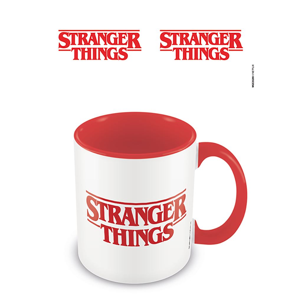 STRANGER THINGS (LOGO) - RED INNER COLOUR