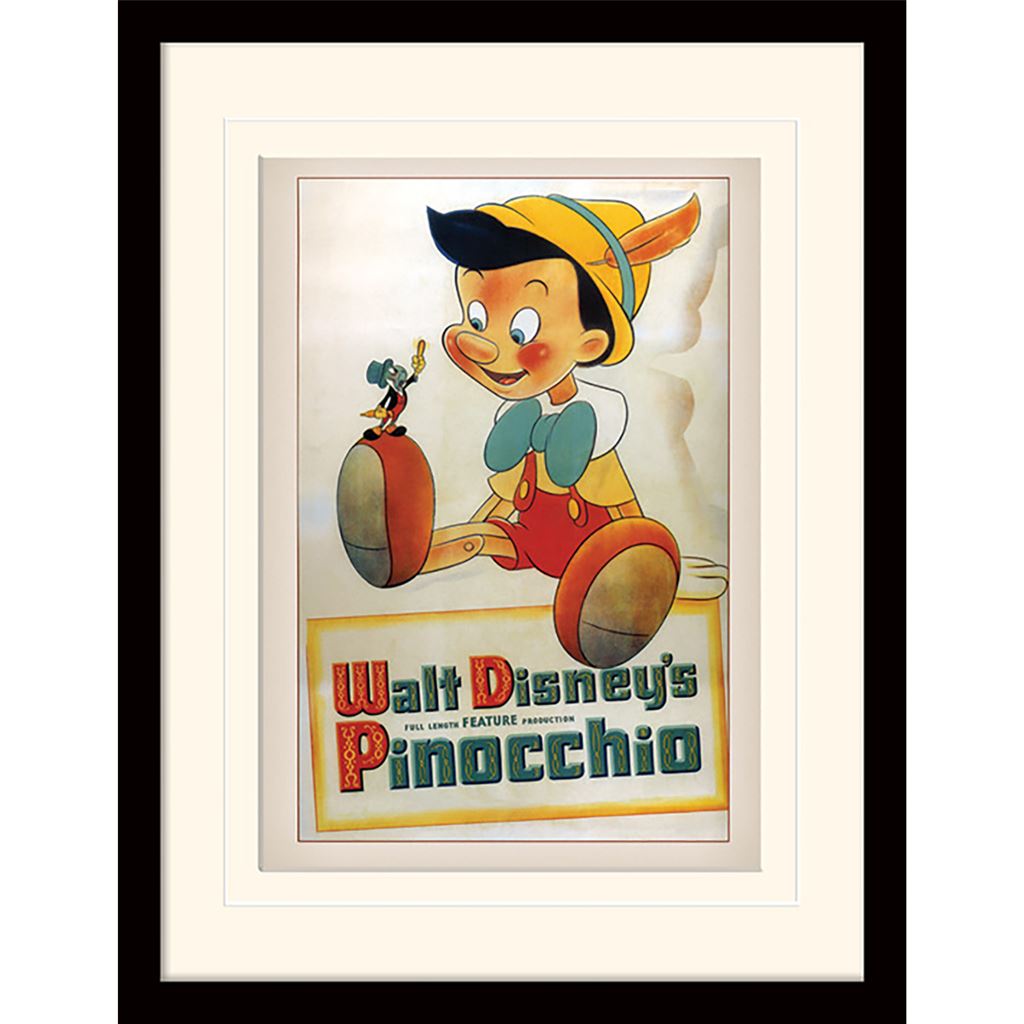 Pinocchio (Conscience) 30 x 40cm Collector Print (Mounted Framed)