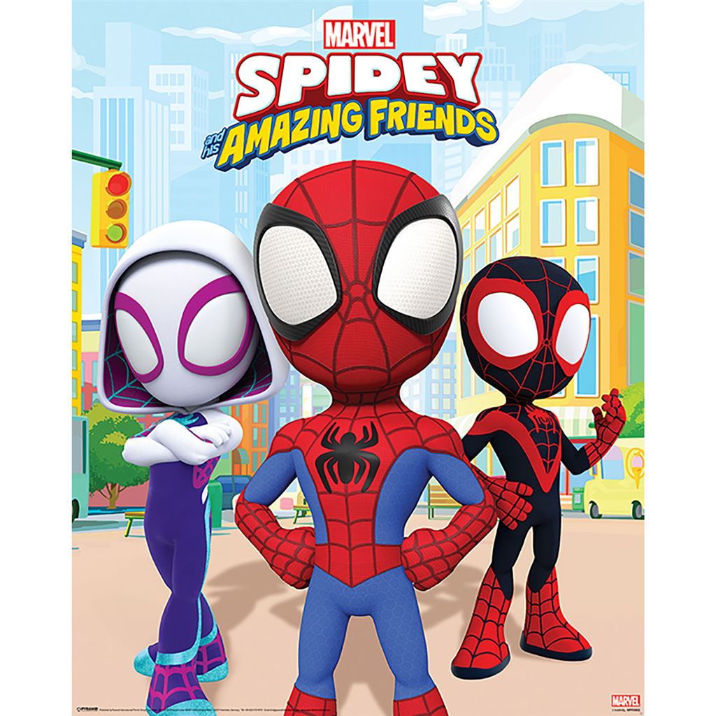 SPIDEY AND HIS AMAZING FRIENDS (POWER OF 3) MINI POSTER