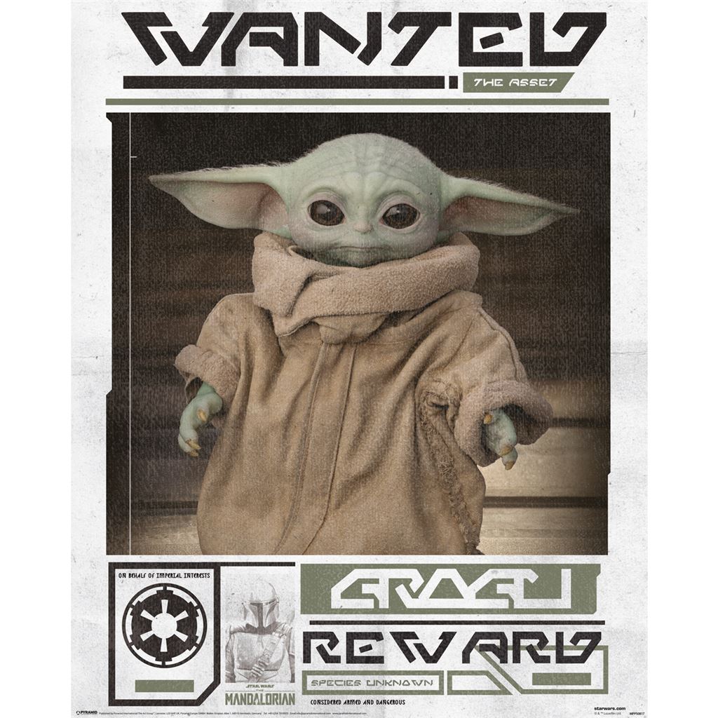 Star Wars: The Mandalorian (Grogu Wanted) Mini Poster