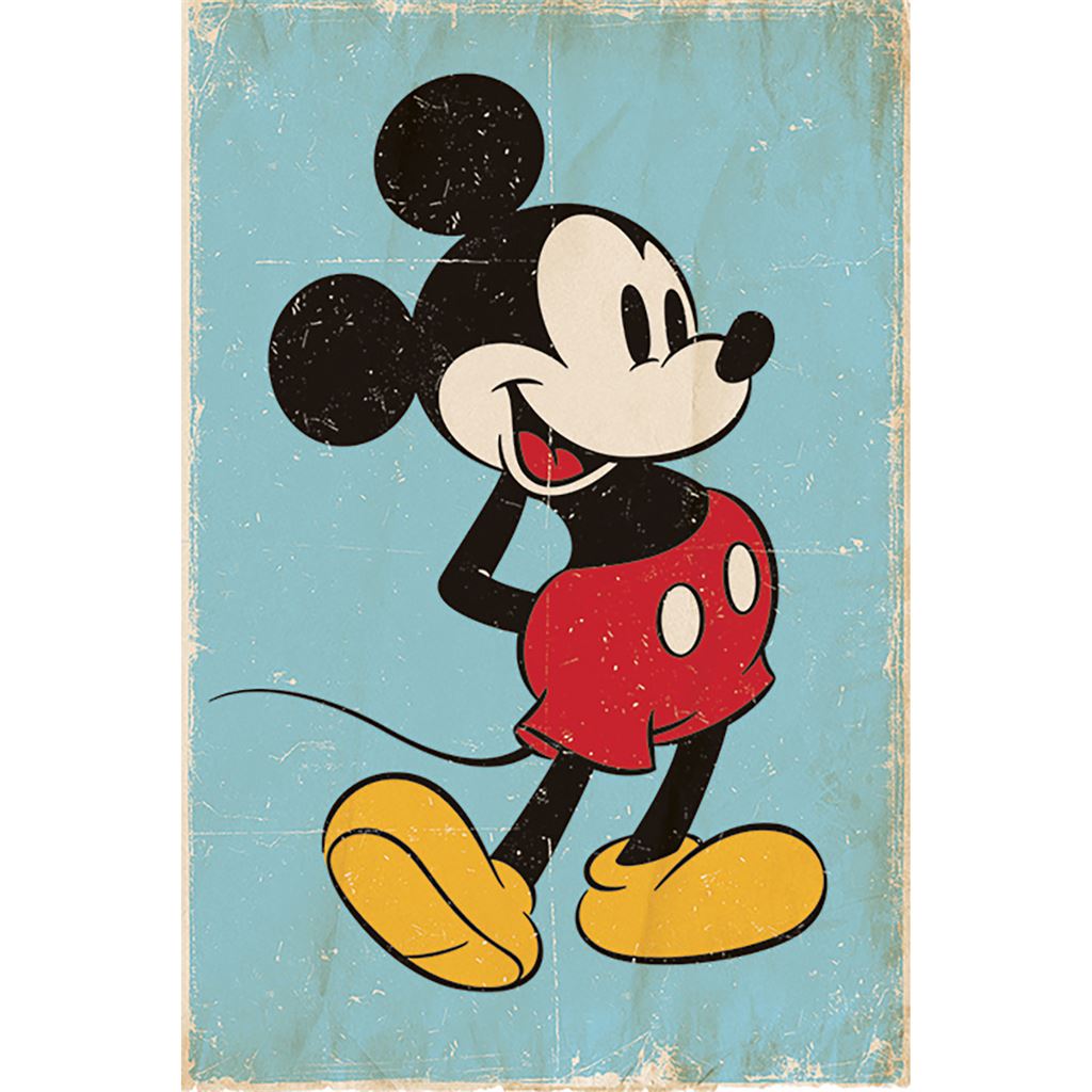 Mickey Mouse (Retro)  61 X 91.5cm Maxi Poster