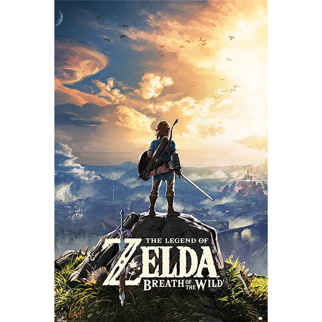 The Legend Of Zelda: Breath Of The Wild (Sunset) 61 X 91.5cm Maxi Poster
