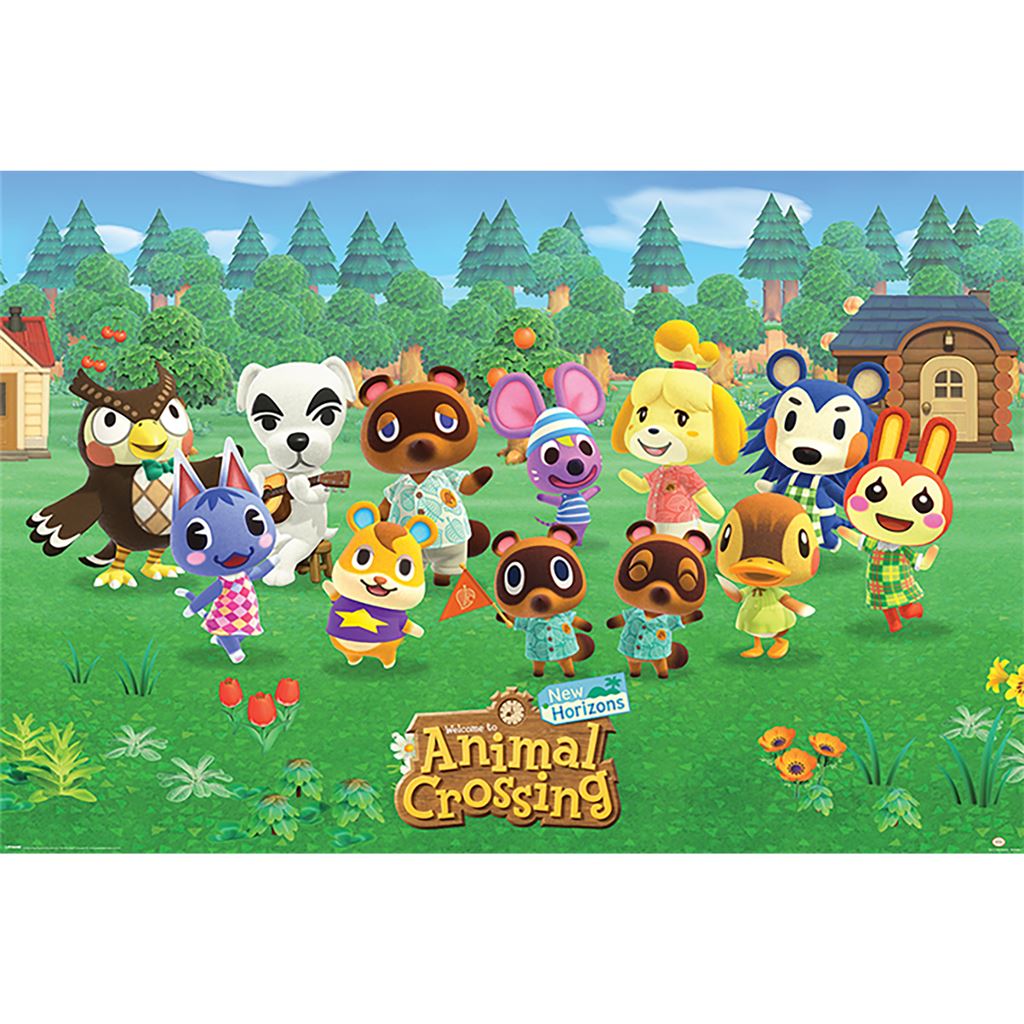 Animal Crossing (Lineup)  61 X 91.5cm Maxi Poster