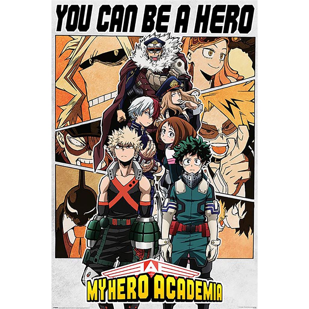 My Hero Academia S3  (Be A Hero)  61 X 91.5cm Maxi Poster