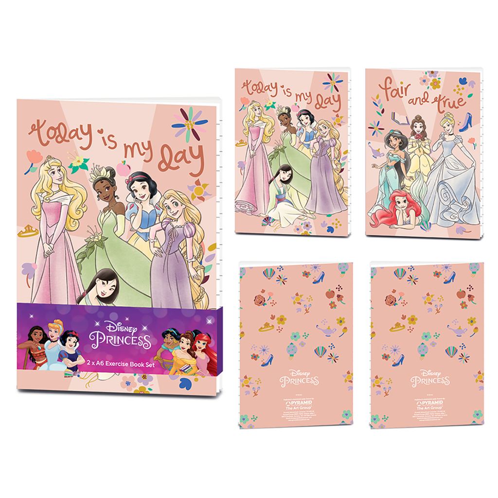 Disney Princess (Flower Child) A6 Die Cut Notebook